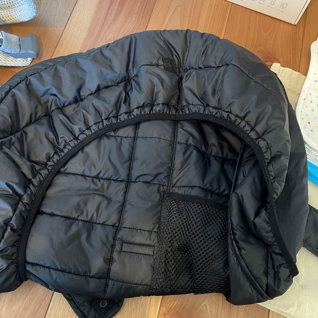 ベビービョルン ハーモニー クリーム、ウインターカバー・専用スタイ付き