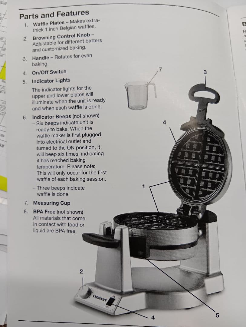 Cuisinart ワッフルメーカー