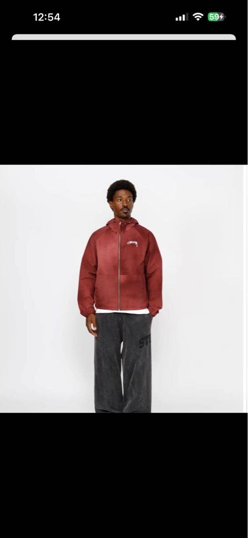 Stussy shell jacket シェルジャケット