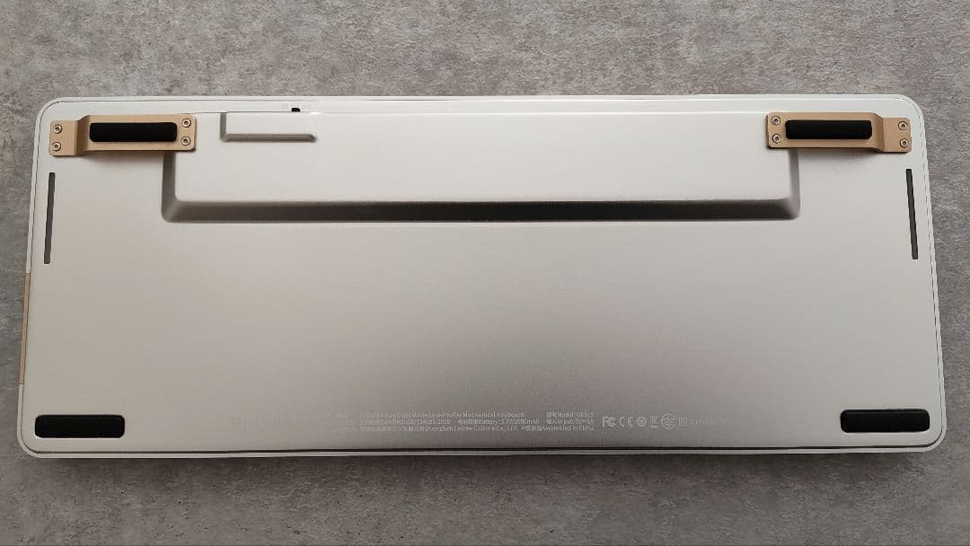 Lofree FLOW ホワイト キーボード 本体