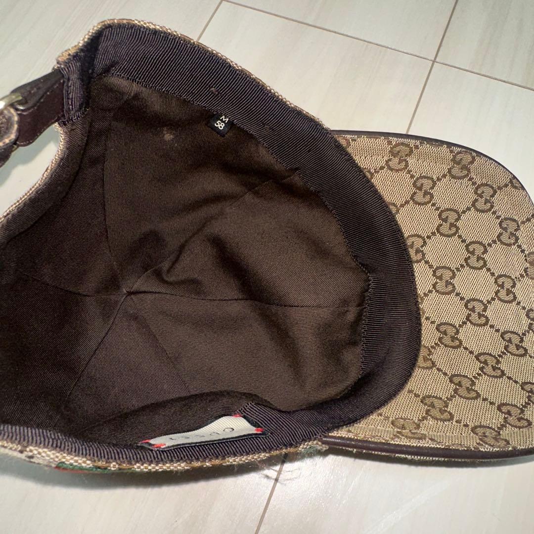 Gucci GGパターン ベースボールキャップ 58cm