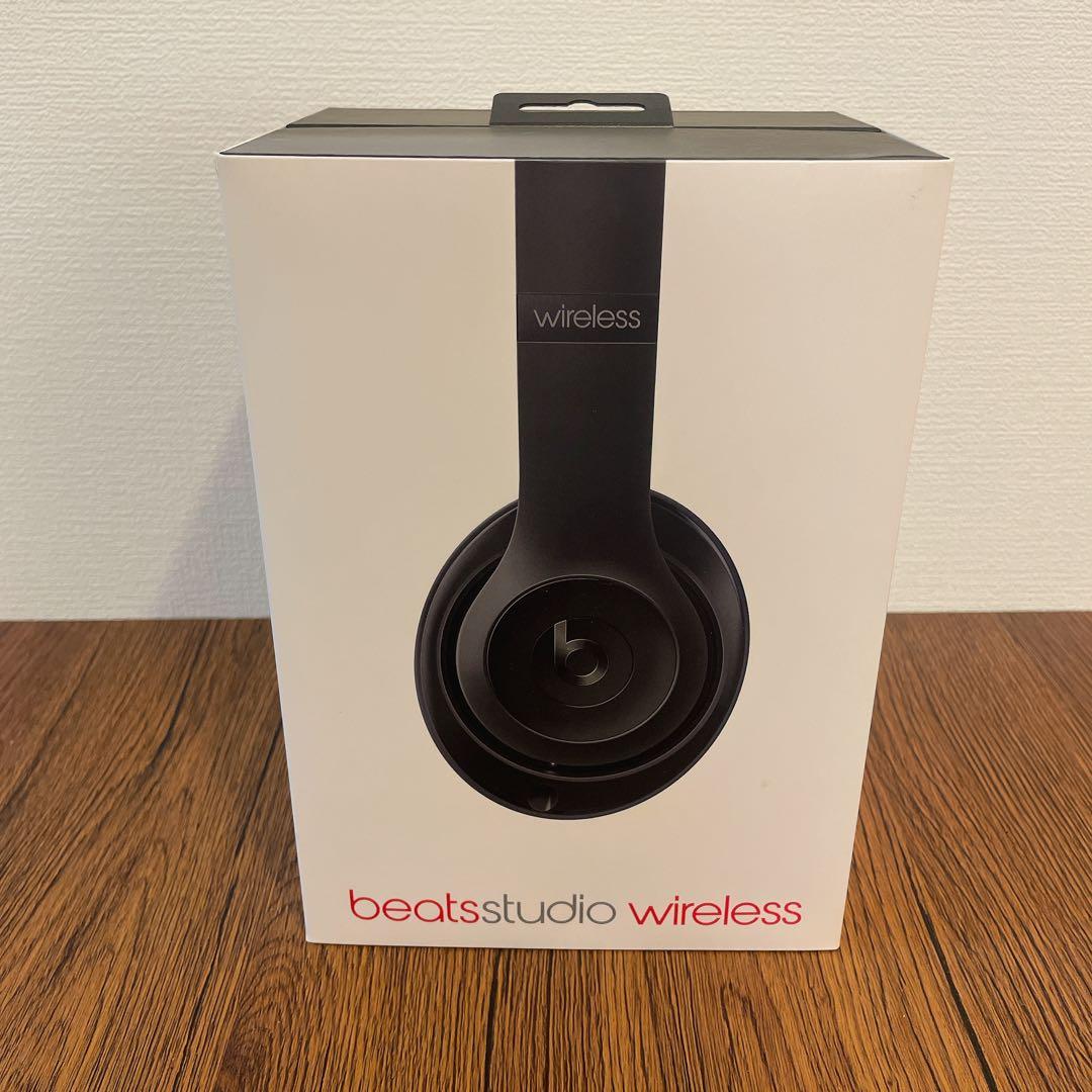 良品⭐️BEATS STUDIO WIRELESSマットブラック 黒