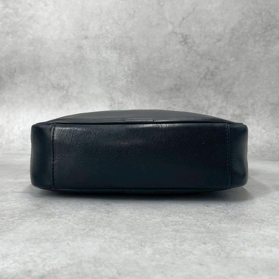 極美品◯ダンヒル　ウィンザー　ショルダーバッグ　クロスボディ　レザー　ロゴ金具