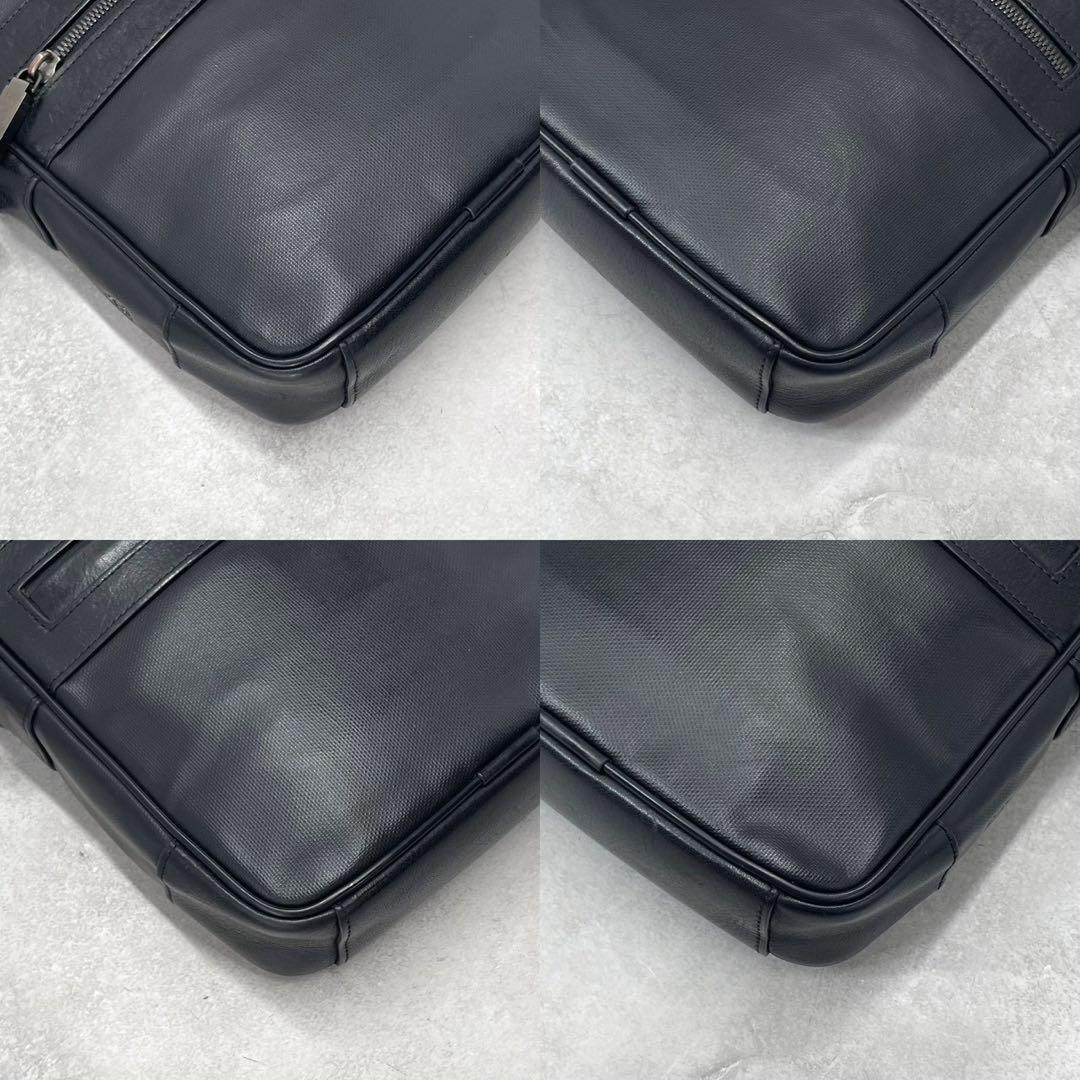 極美品◯ダンヒル　ウィンザー　ショルダーバッグ　クロスボディ　レザー　ロゴ金具