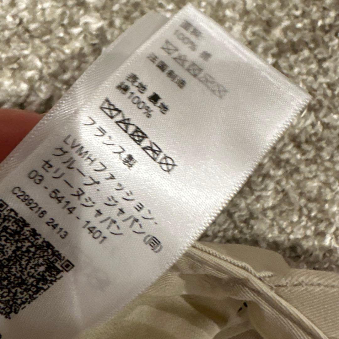 CELINE セリーヌ トリオンフ ベースボールキャップ バニラ　S