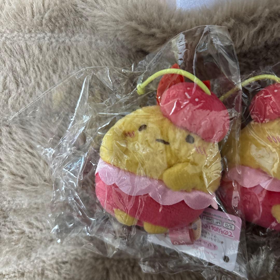 すみっコぐらし　えびふらいのしっぽ　あじふらいのしっぽ　さくらんぼ　チェリー