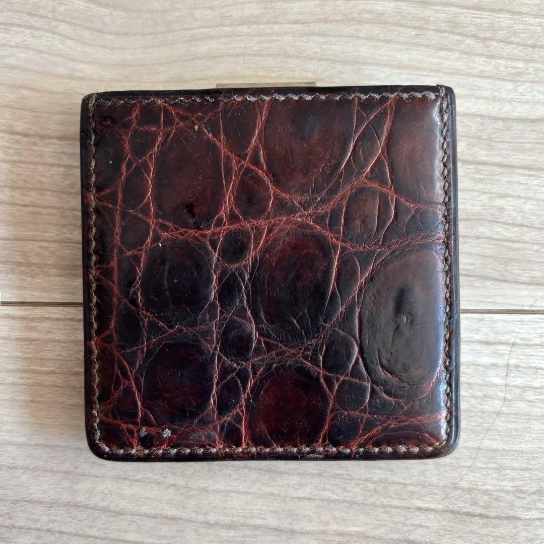 エアロコンセプト AERO CONCEPT マネークリップ クロコダイル 本革