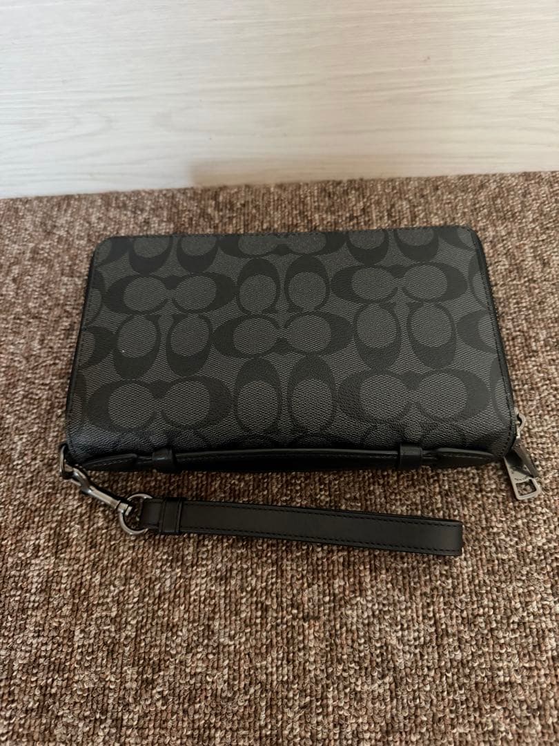 COACH ダブルジップオーガナイザー 長財布