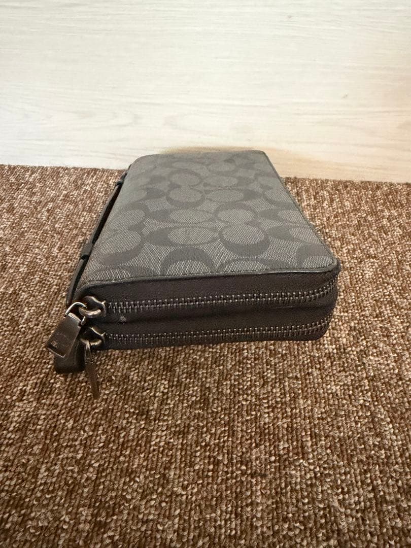 COACH ダブルジップオーガナイザー 長財布