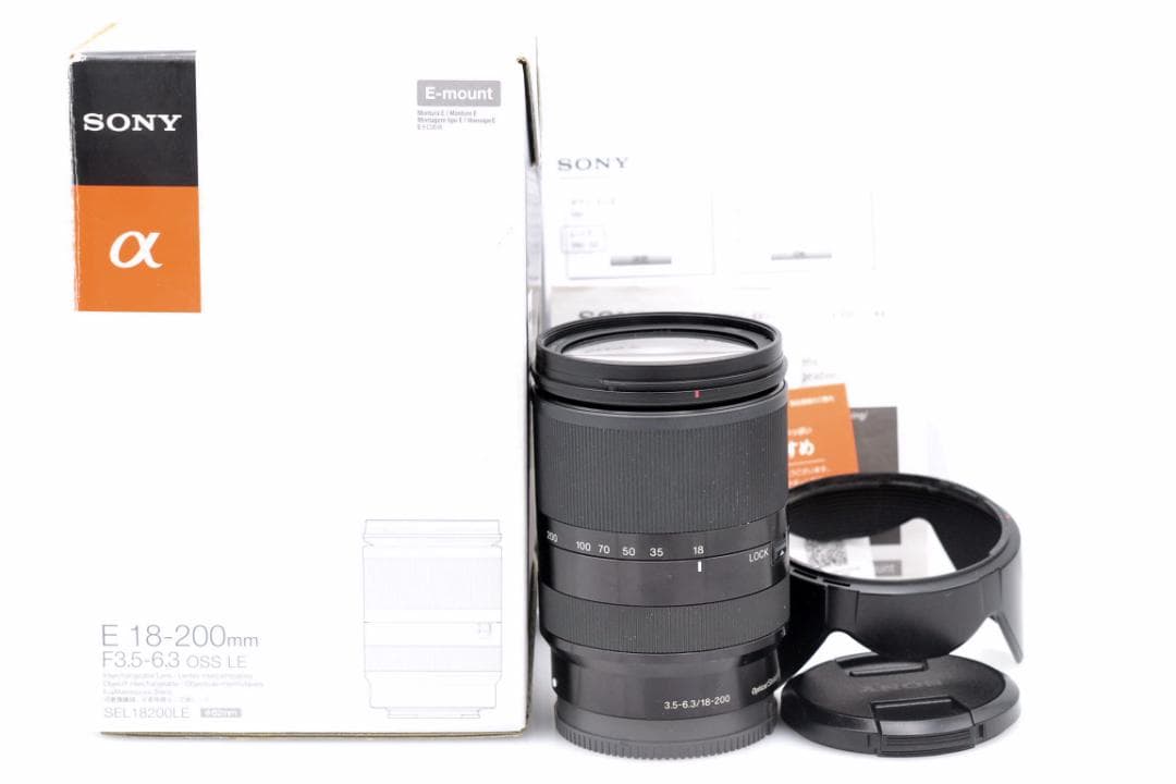 レンズ(ズーム) SONY E 18-200mm 3.5-6.3 OSS SEL18200LE