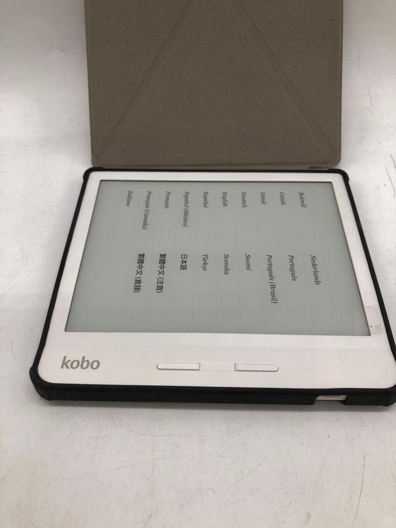 9r50 美品 楽天 kobo libra H2O ホワイト 電子書籍リーダー