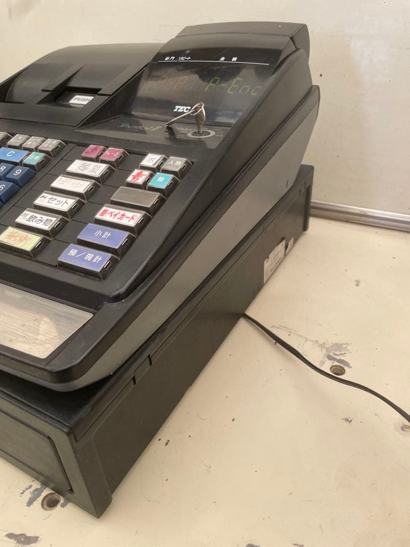 ジャンク品☆ TEC レジスター MA-550 Shallot Ⅱ