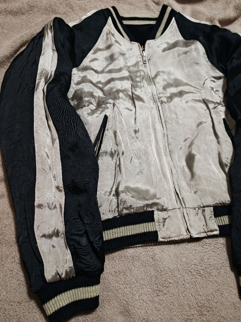 SEVEN ２面用 別珍 ワシ龍 日本限定 スカジャン レーヨン vintage