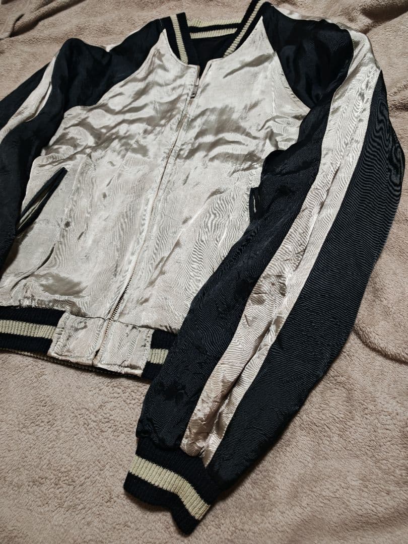 SEVEN ２面用 別珍 ワシ龍 日本限定 スカジャン レーヨン vintage