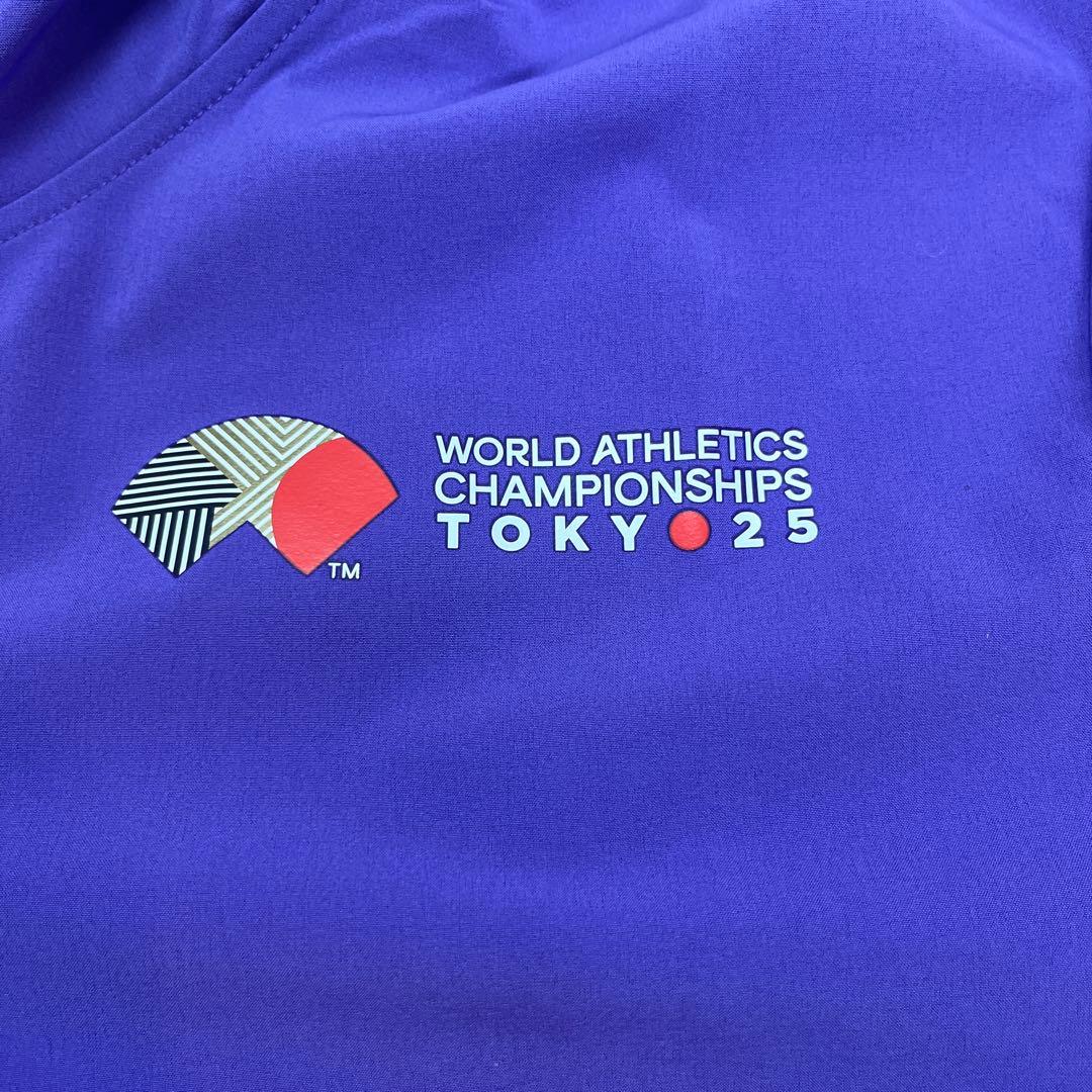 世界陸上　コラボレーター　ASICS ウィンドブレーカー Lサイズ