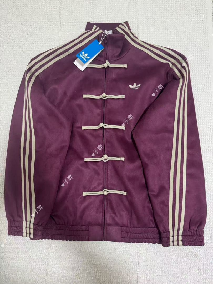 柚葉 專用 アディダス 中国限定 蛇年トラックジャケットダー むらさき S