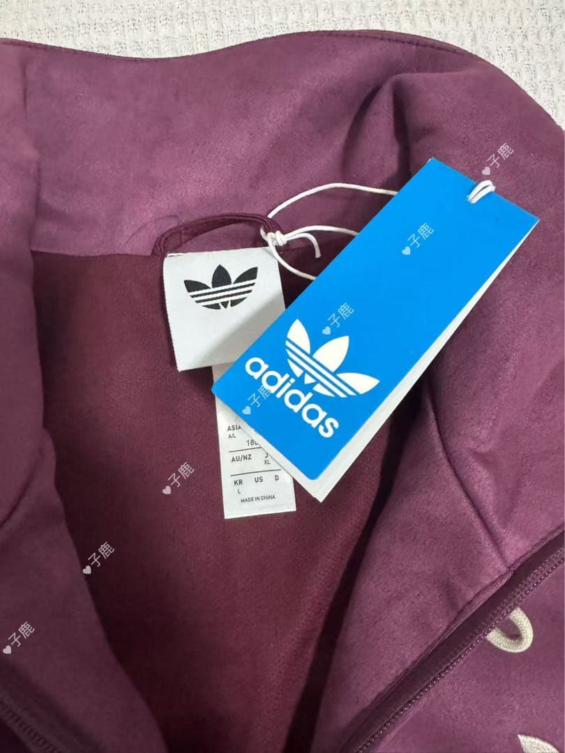 柚葉 專用 アディダス 中国限定 蛇年トラックジャケットダー むらさき S