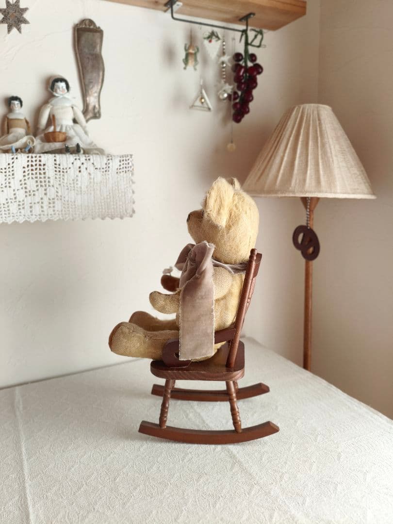 * antique bear ୨୧ .·*° オレンジの瞳が可愛い クマさん