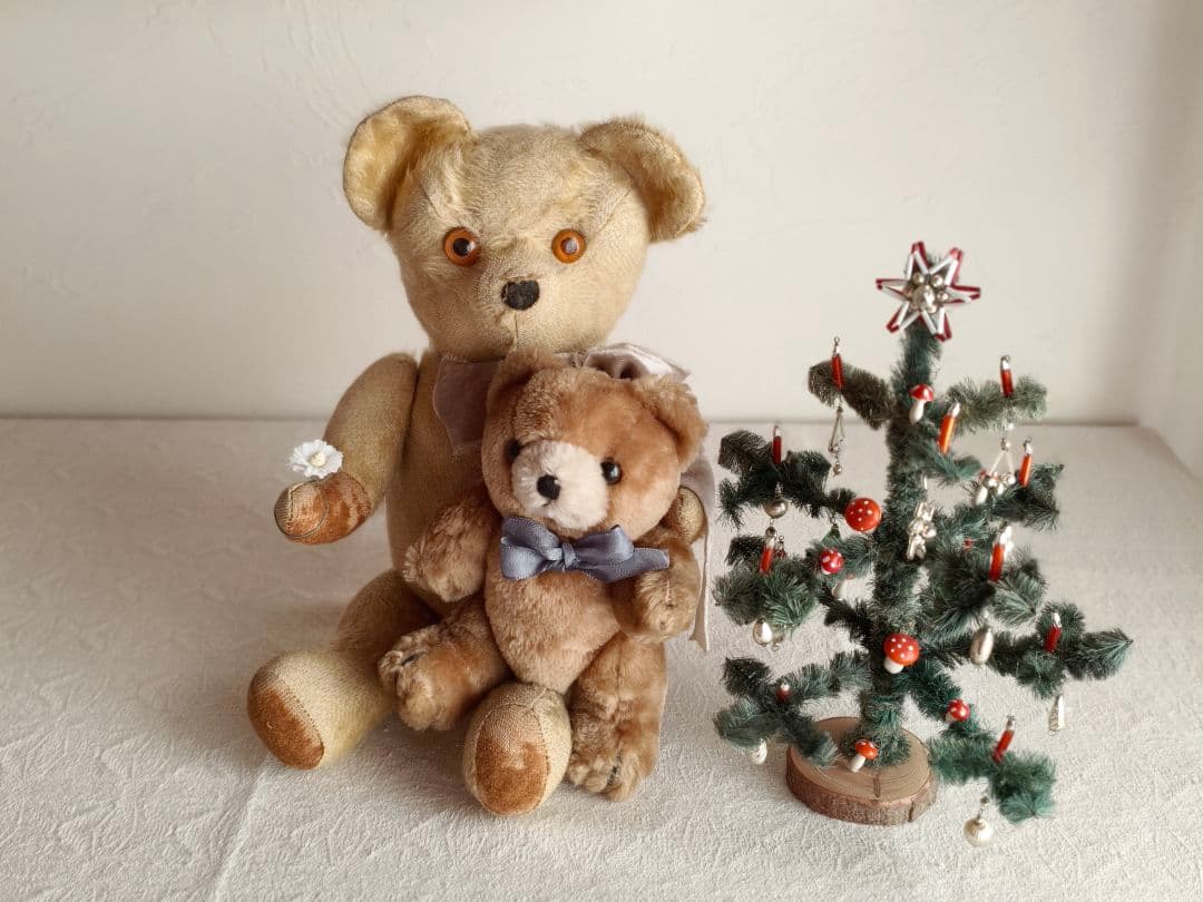 * antique bear ୨୧ .·*° オレンジの瞳が可愛い クマさん