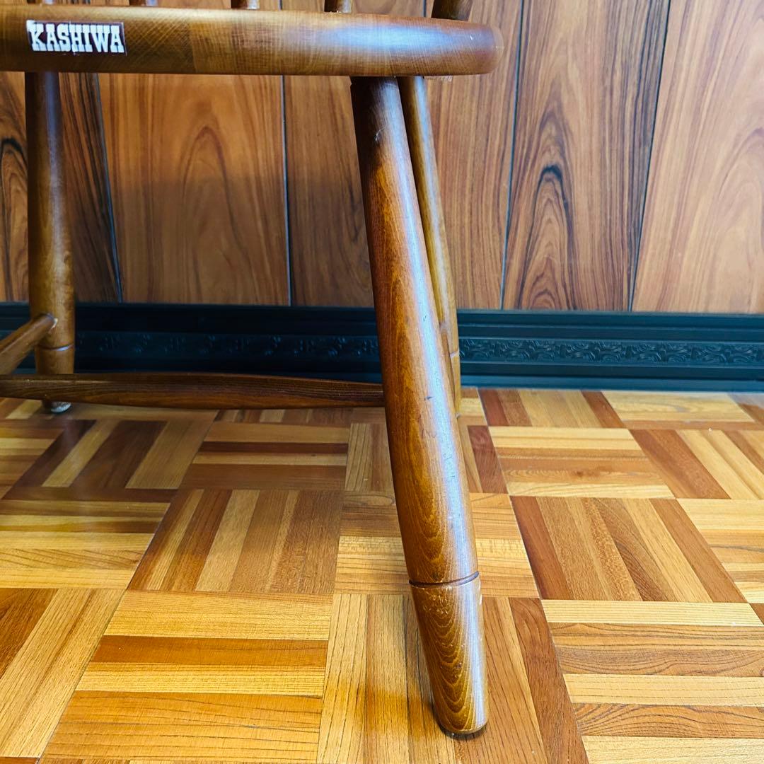 柏木工 ウィンザーチェア 木製無垢材 フープバック アローバック 飛騨高山