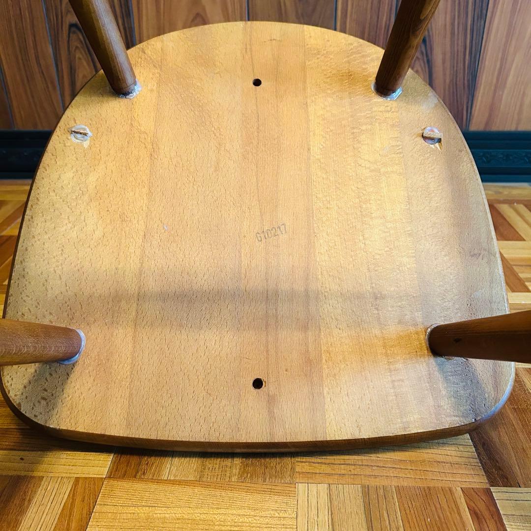 柏木工 ウィンザーチェア 木製無垢材 フープバック アローバック 飛騨高山