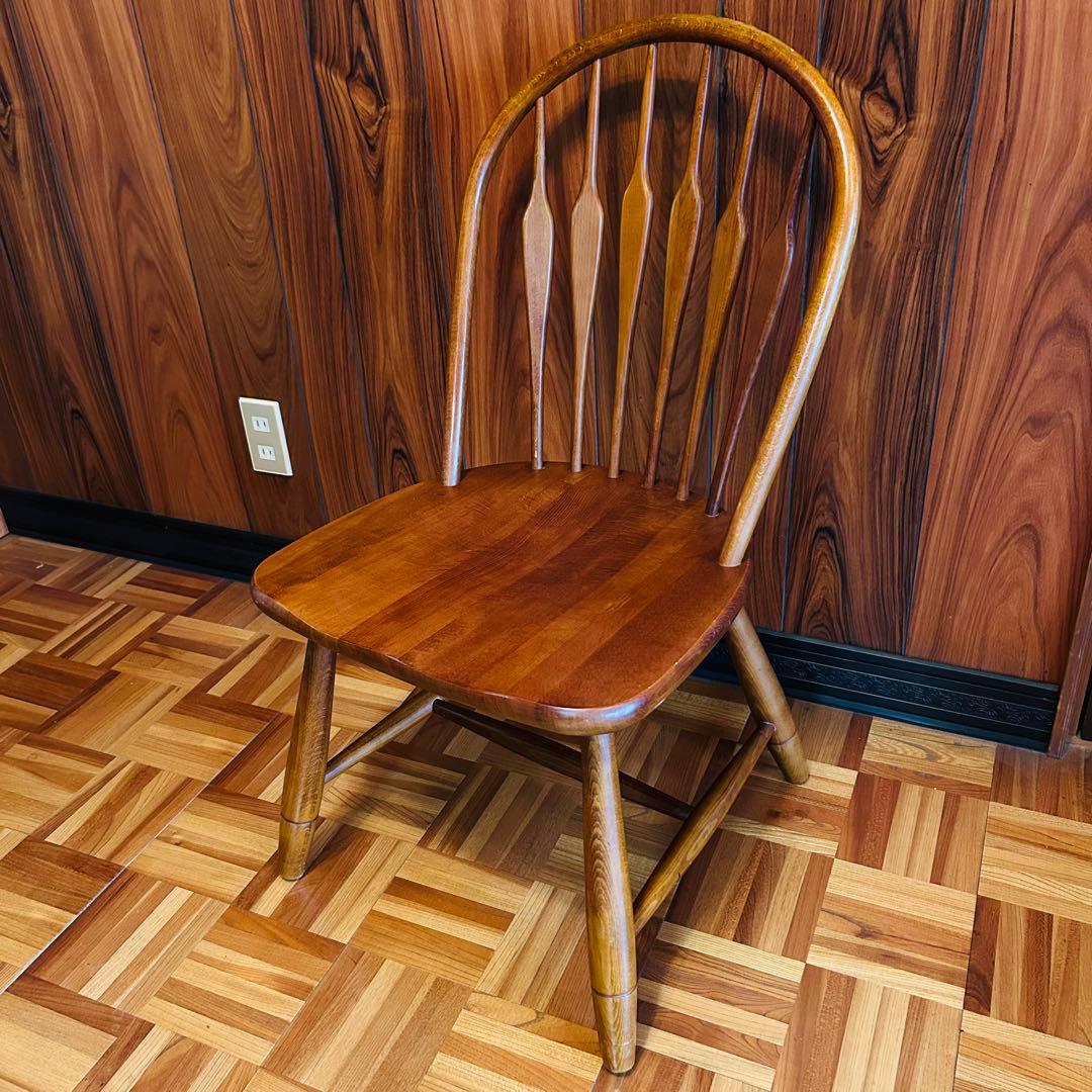柏木工 ウィンザーチェア 木製無垢材 フープバック アローバック 飛騨高山