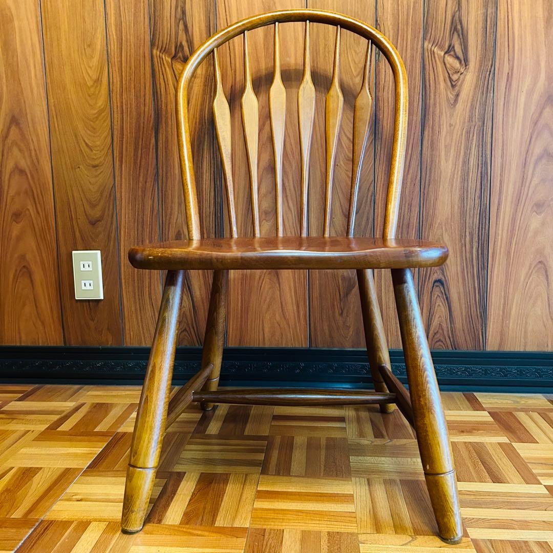 柏木工 ウィンザーチェア 木製無垢材 フープバック アローバック 飛騨高山