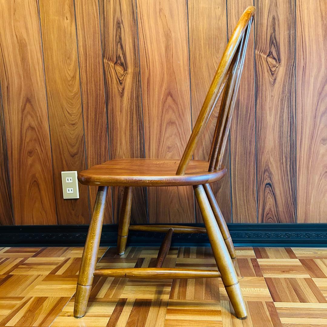 柏木工 ウィンザーチェア 木製無垢材 フープバック アローバック 飛騨高山