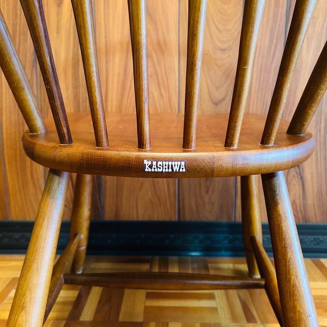 柏木工 ウィンザーチェア 木製無垢材 フープバック アローバック 飛騨高山