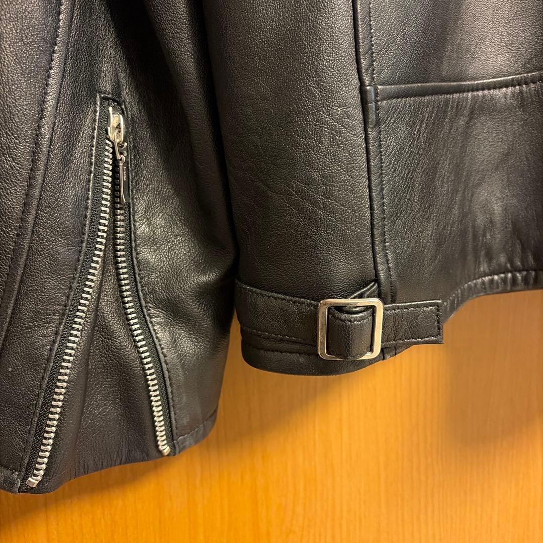 Salt & Pepper ブラックレザージャケット Lサイズ