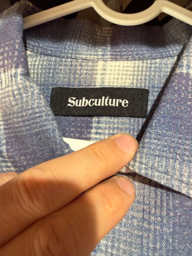 subculture サブカルチャー オンブレシャツ 木村拓哉着用