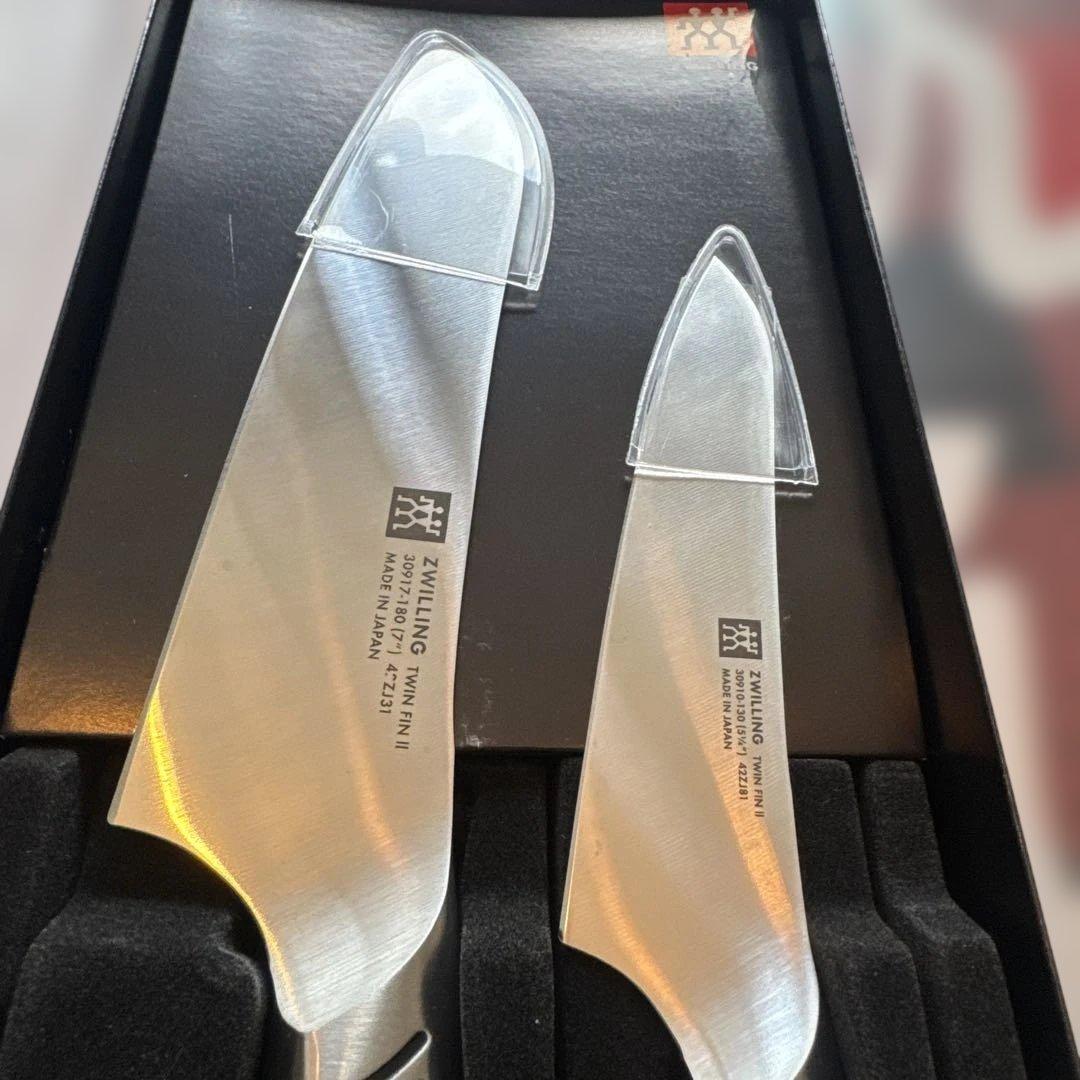 ツヴィリング ツイン フィンII ナイフセット　 未使用