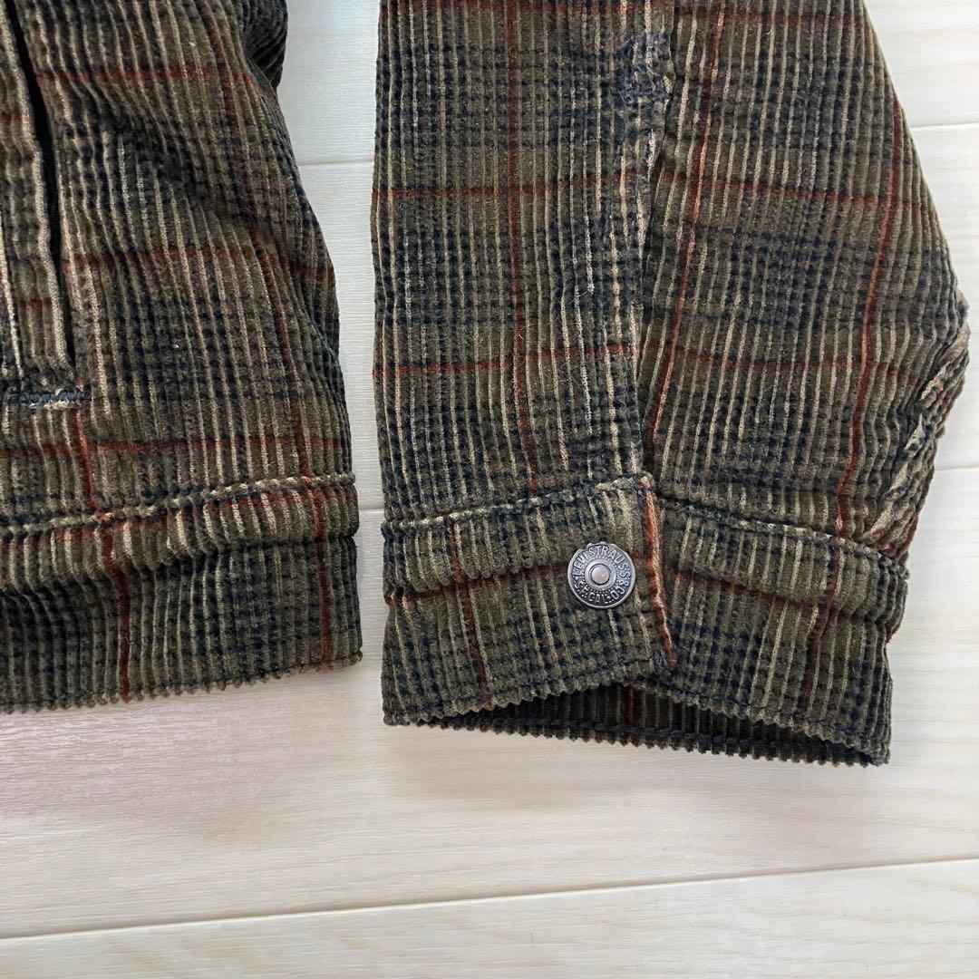 Levi’s PREMIUM ジャケット コーデュロイ 裏ボア 茶色系 Ｍ