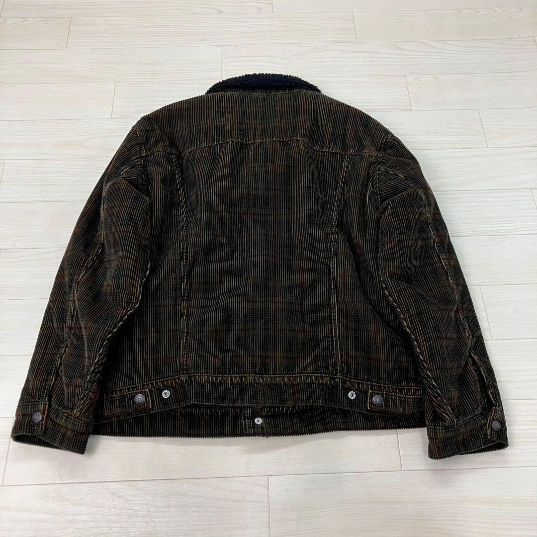Levi’s PREMIUM ジャケット コーデュロイ 裏ボア 茶色系 Ｍ