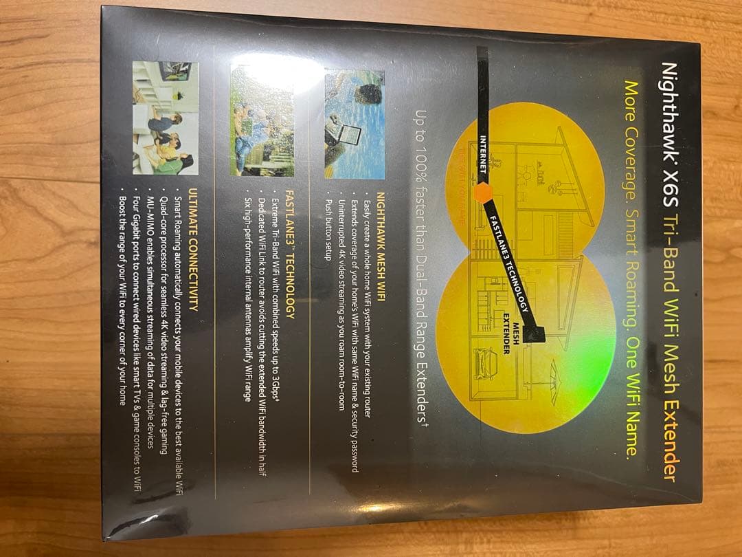 NETGEAR Nighthawk X6S AC3000 WiFiメッシュ