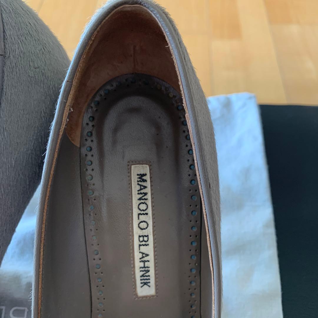す*も様 美品　美品　マノロブラニク　MANOLO BLAHNIK　ハイヒール