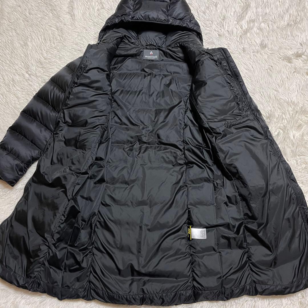 mont-bell ネージュダウン コート　黒 800フィルパワー EX S