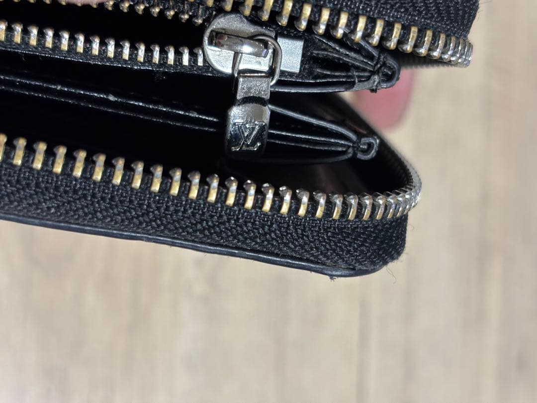 ルイ・ヴィトン　ダミエキャンバス ブラック長財布