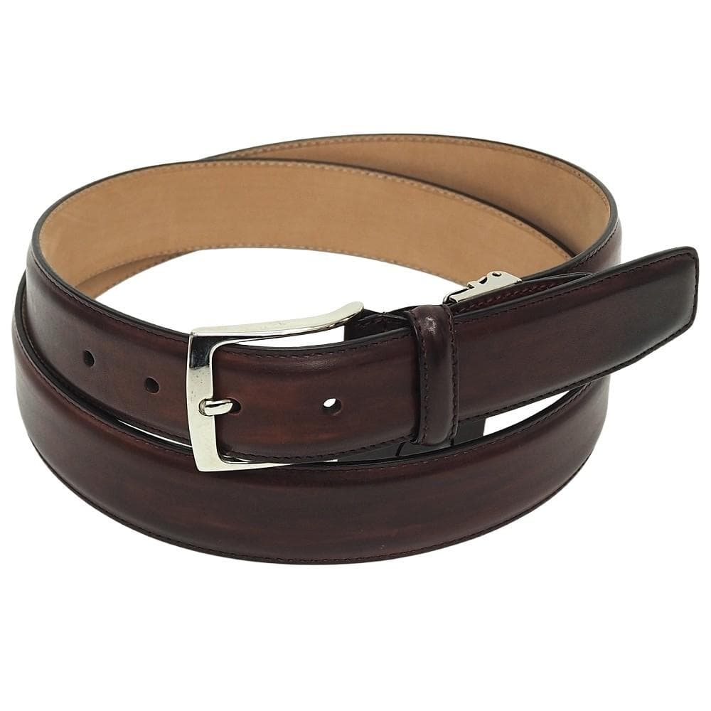 K06382 MAGNANNI レザーベルト 1536 バーガンディ