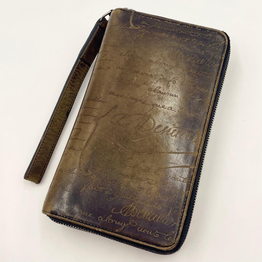 定価34万 ベルルッティ カリグラフィ タリ スクリットレザーオーガナイザー