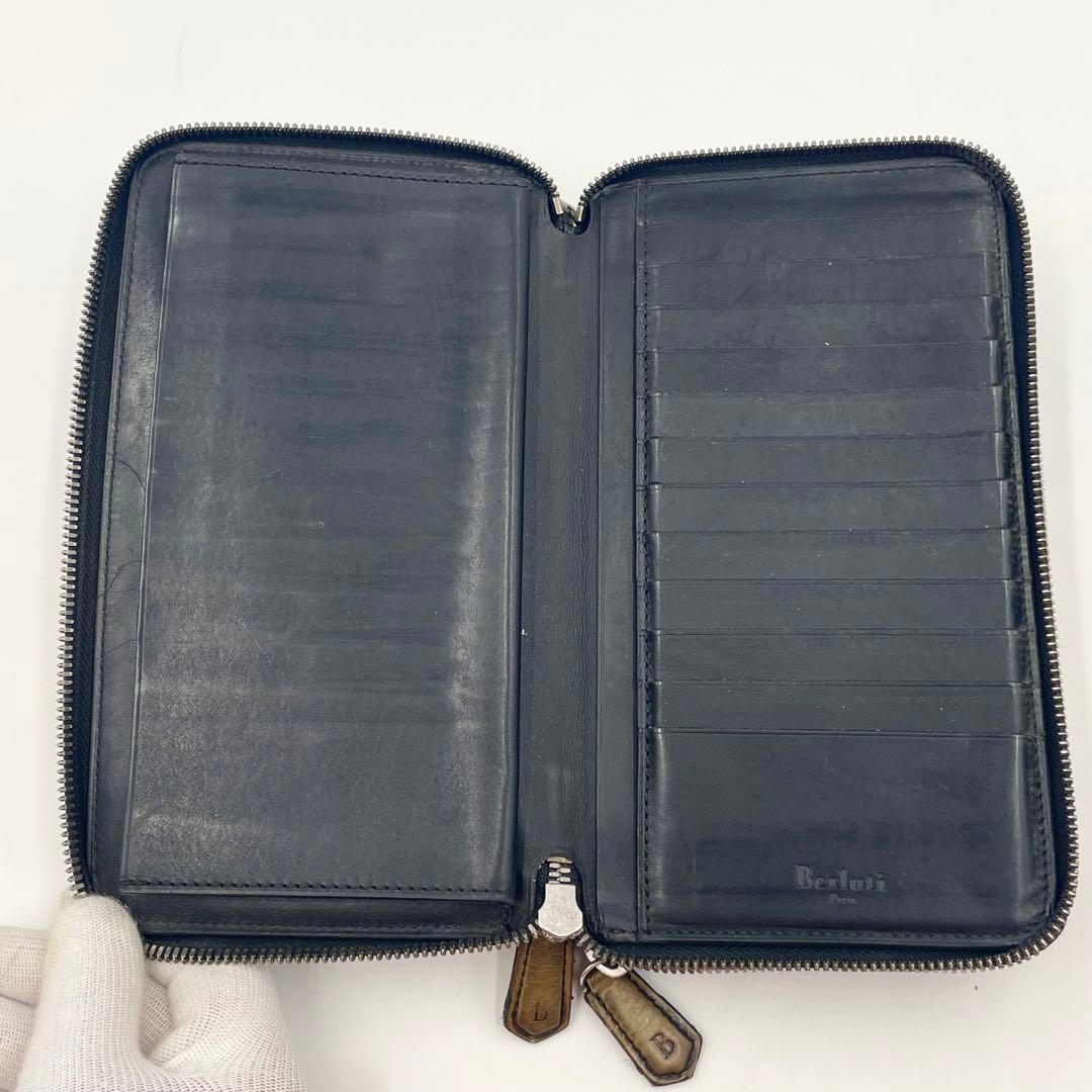 定価34万 ベルルッティ カリグラフィ タリ スクリットレザーオーガナイザー