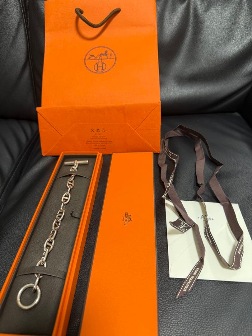 HERMÈS（エルメス） シェーヌダンクル ブレスレット GM 13コマ