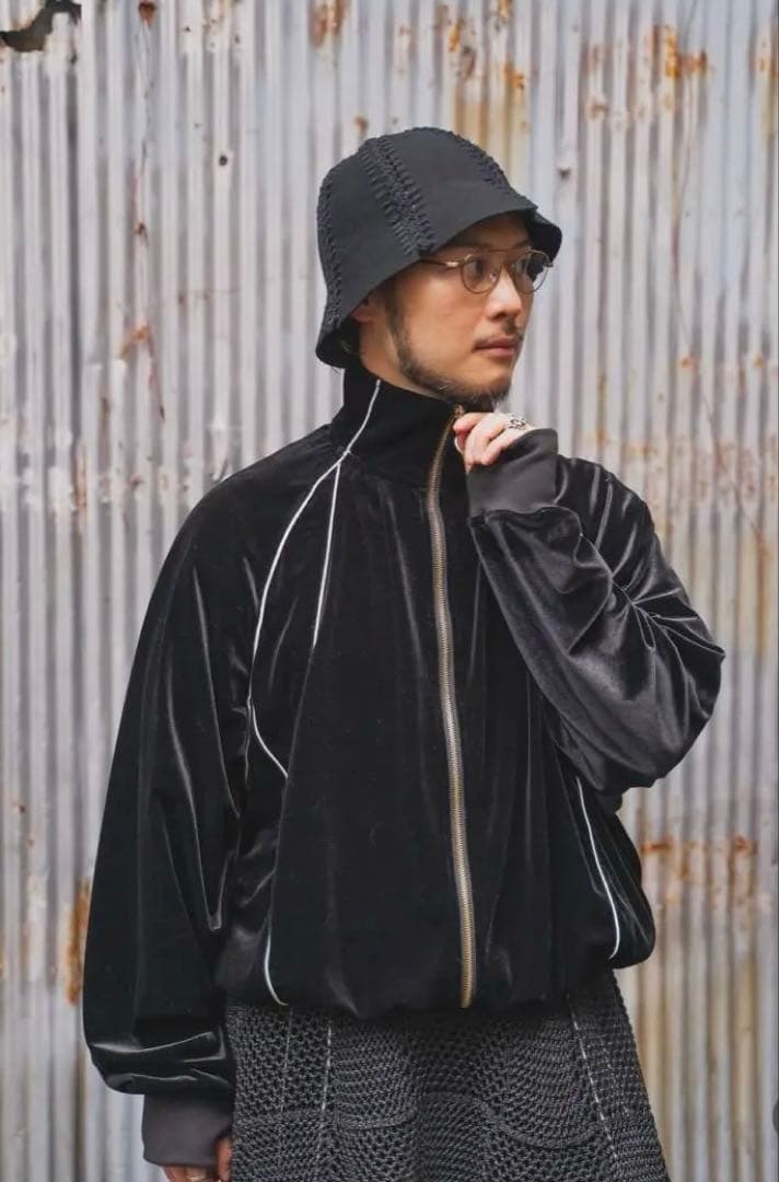 【最終価格】完売品Santakuサンタク ベロアトラックジャケットMサイズ