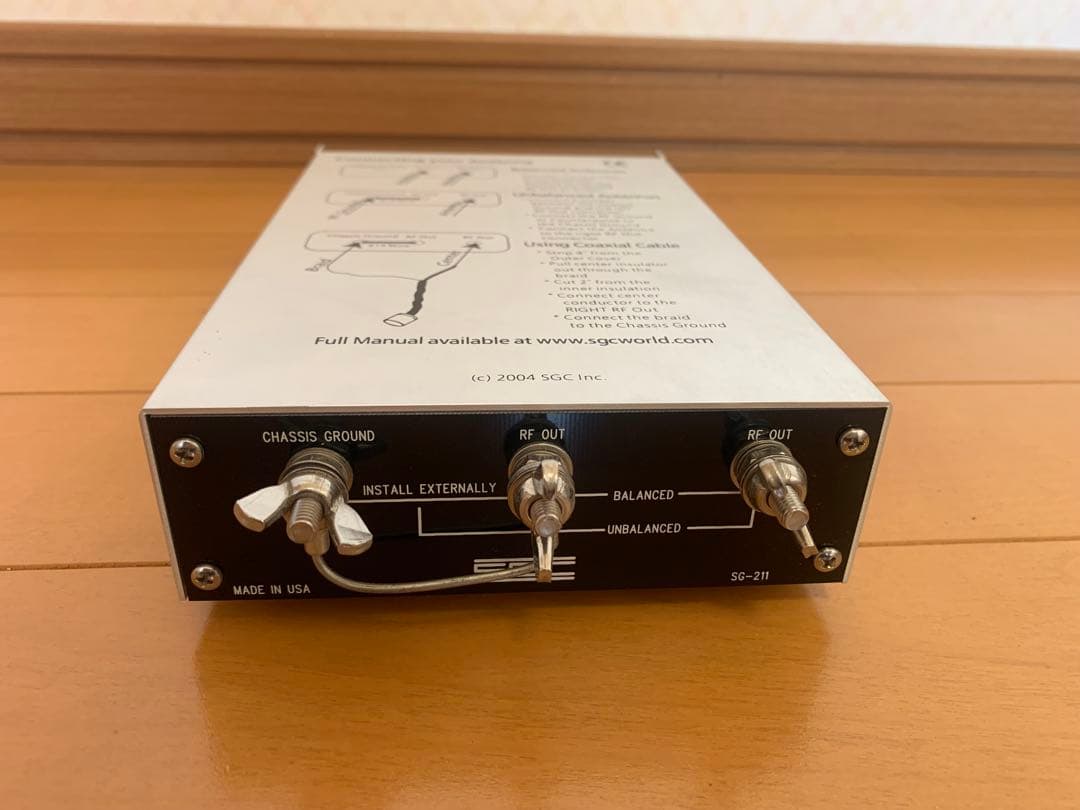 【jiro】SG-211 HF帯50MHzオートマチックアンテナチューナー