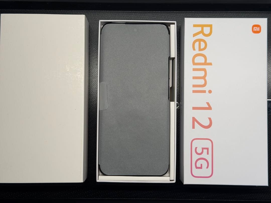 残り1台　Xiaomi Redmi 12 5G ミッドナイトブラック 本体