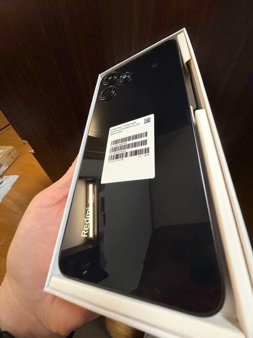 残り1台　Xiaomi Redmi 12 5G ミッドナイトブラック 本体