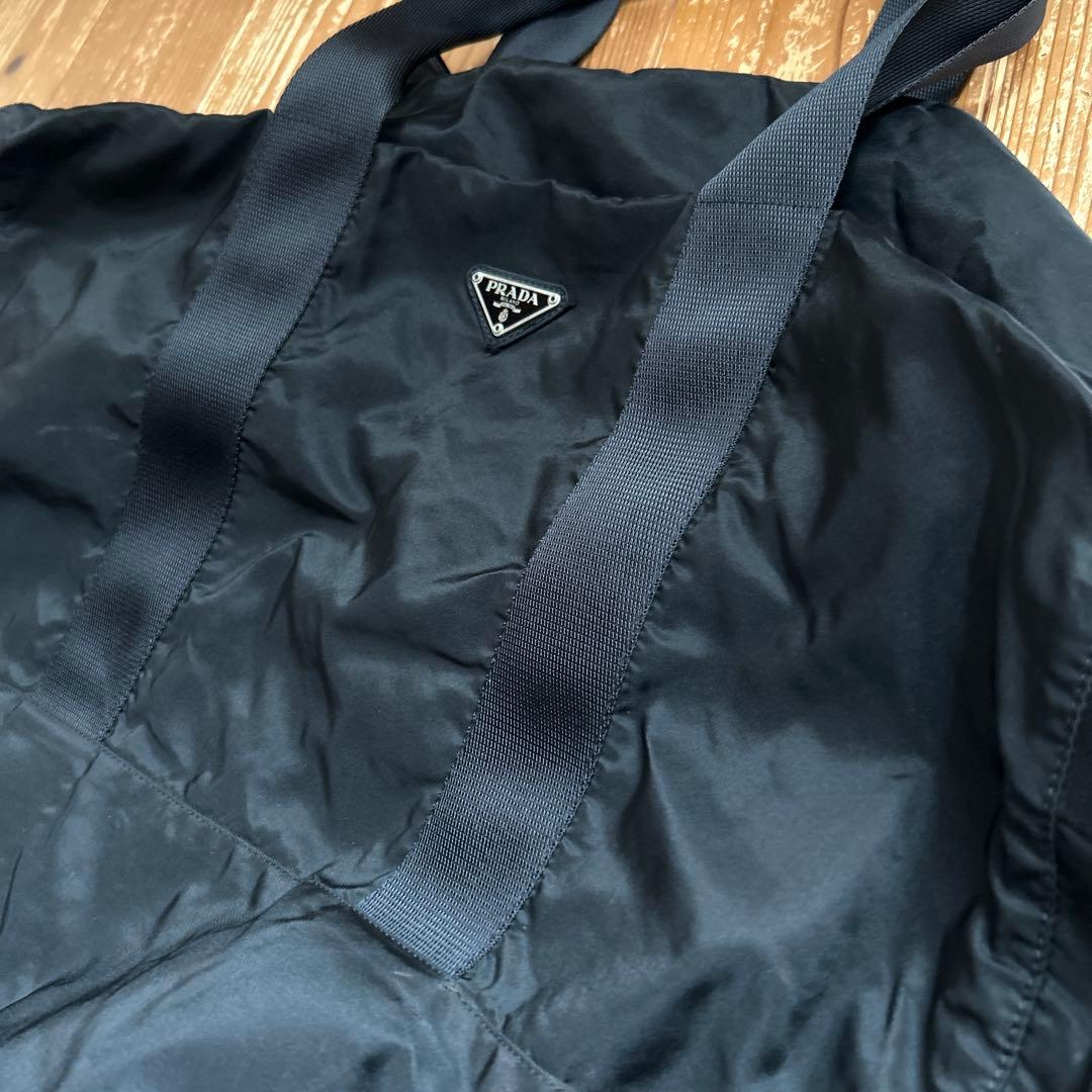 PRADA ブラック ボストンバッグ正規品