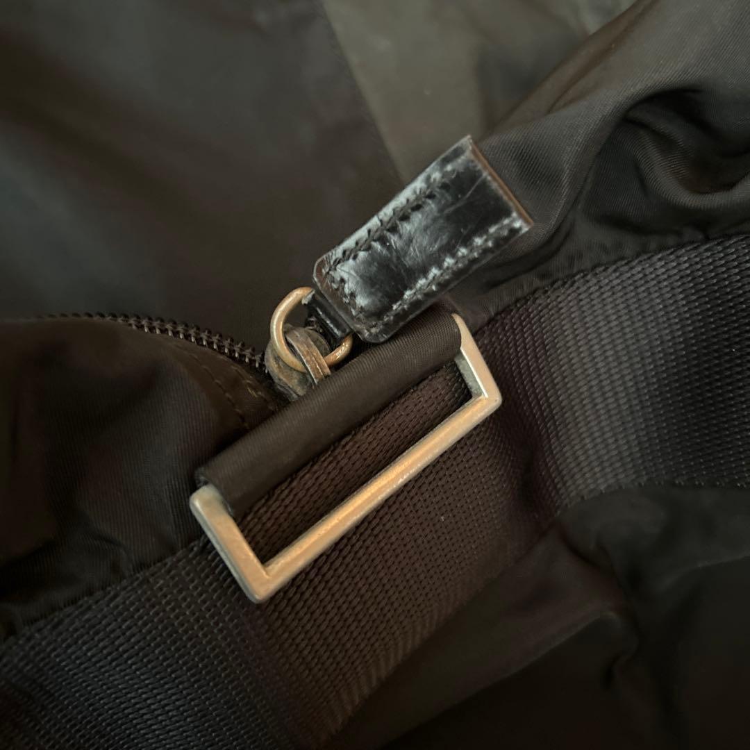 PRADA ブラック ボストンバッグ正規品