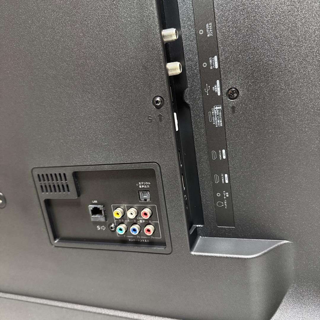 Hisense 55V型 2019年製液晶テレビ 外付けHDD 3波裏番組録画