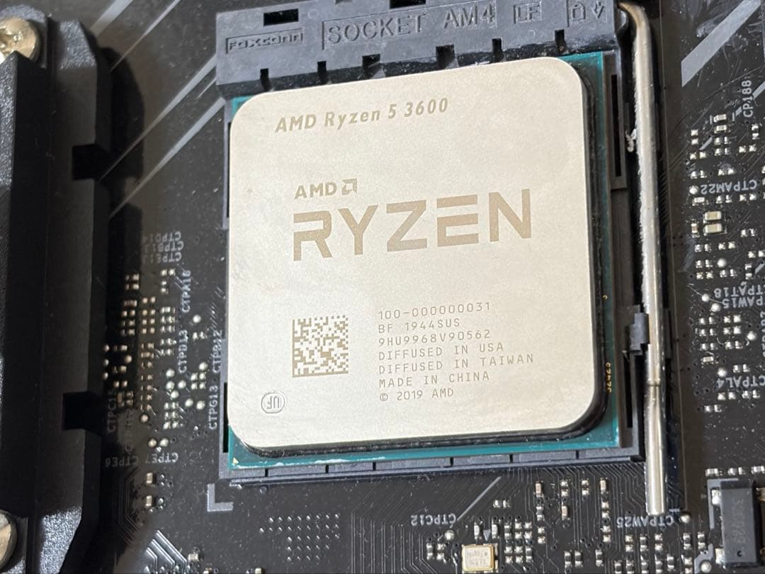 AMD Ryzen5 3600 + マザーボードセット